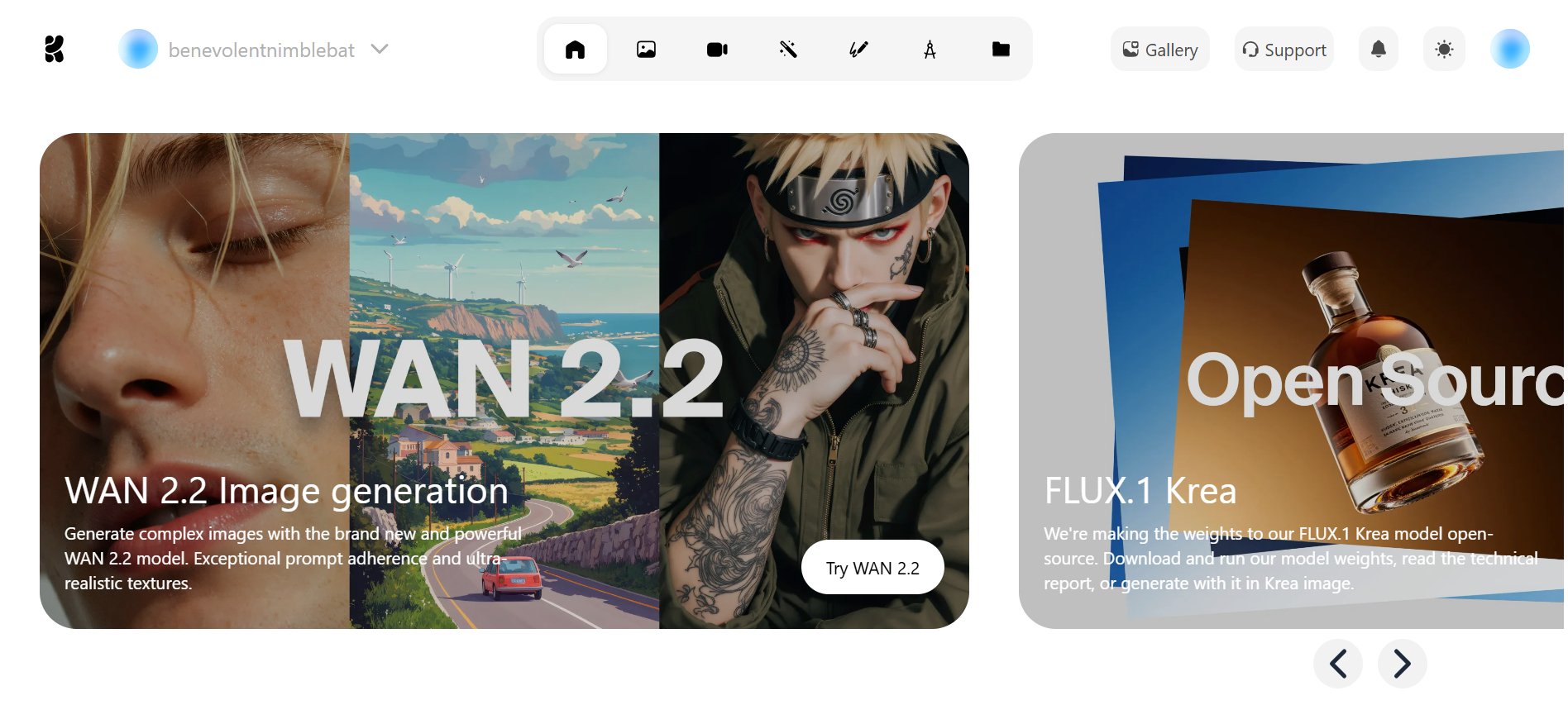 Krea AI screenshot 1