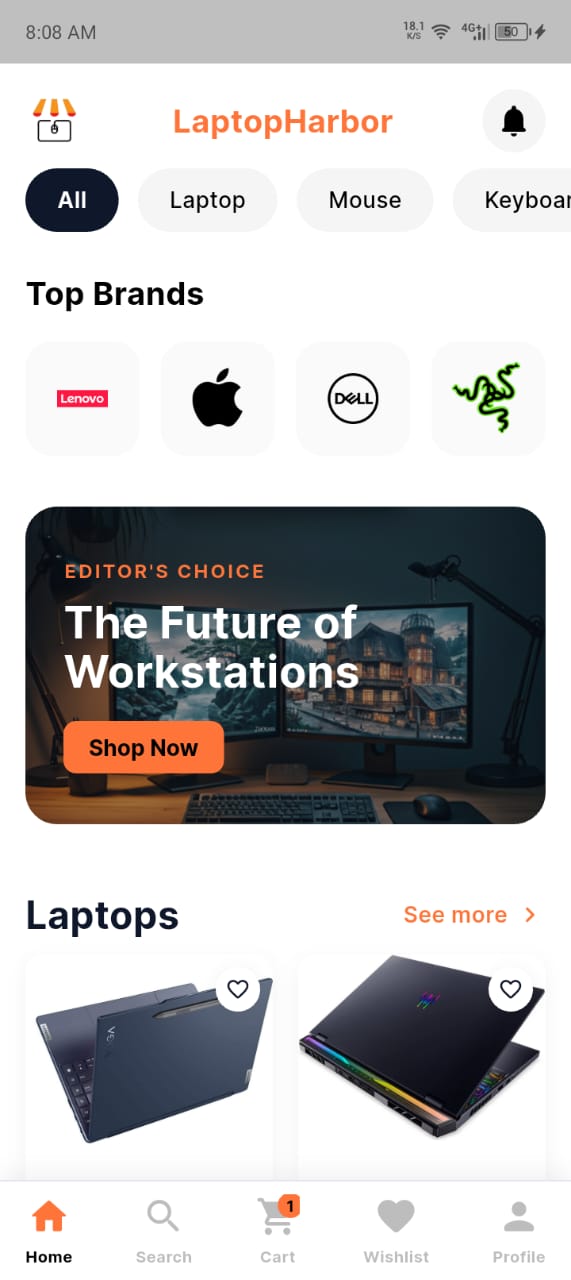 Laptop Harbor screenshot 1