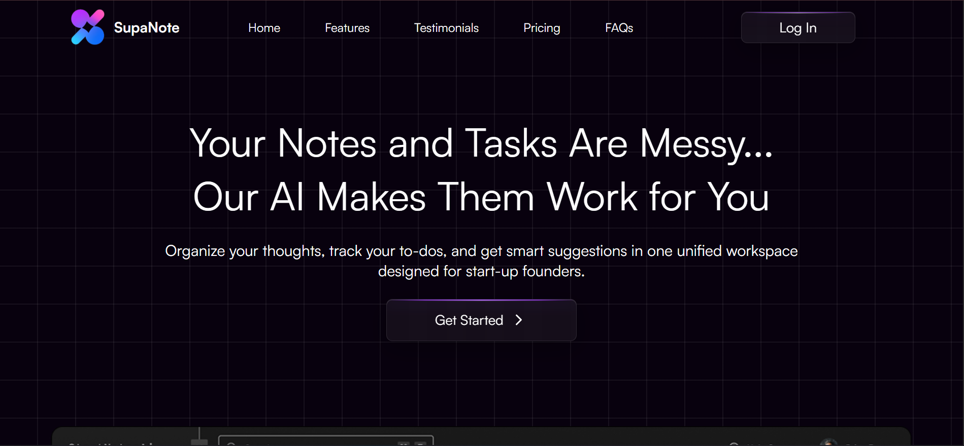 Supanote screenshot 1